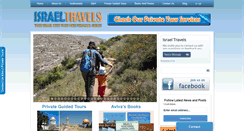 Desktop Screenshot of israeltravels.com